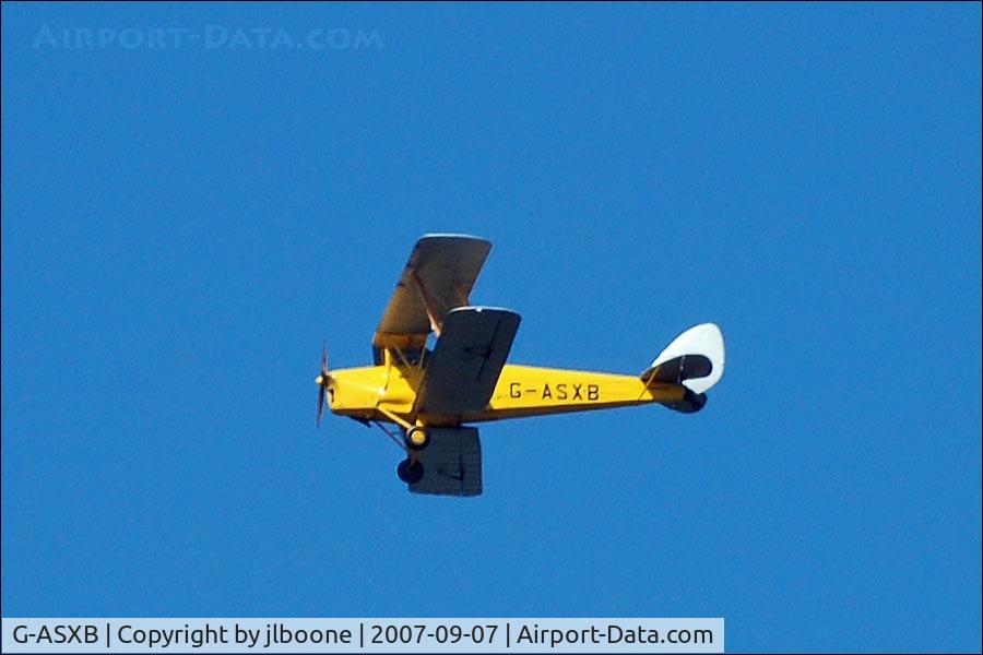 G-ASXB, 1938 De Havilland DH-82A Tiger Moth II C/N 3852, G-ASXB in flight over Olympia, WA