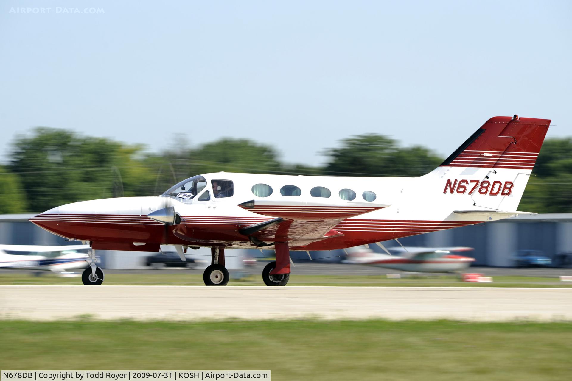 N678DB, 1975 Cessna 421B Golden Eagle C/N 421B0876, EAA AIRVENTURE 2009