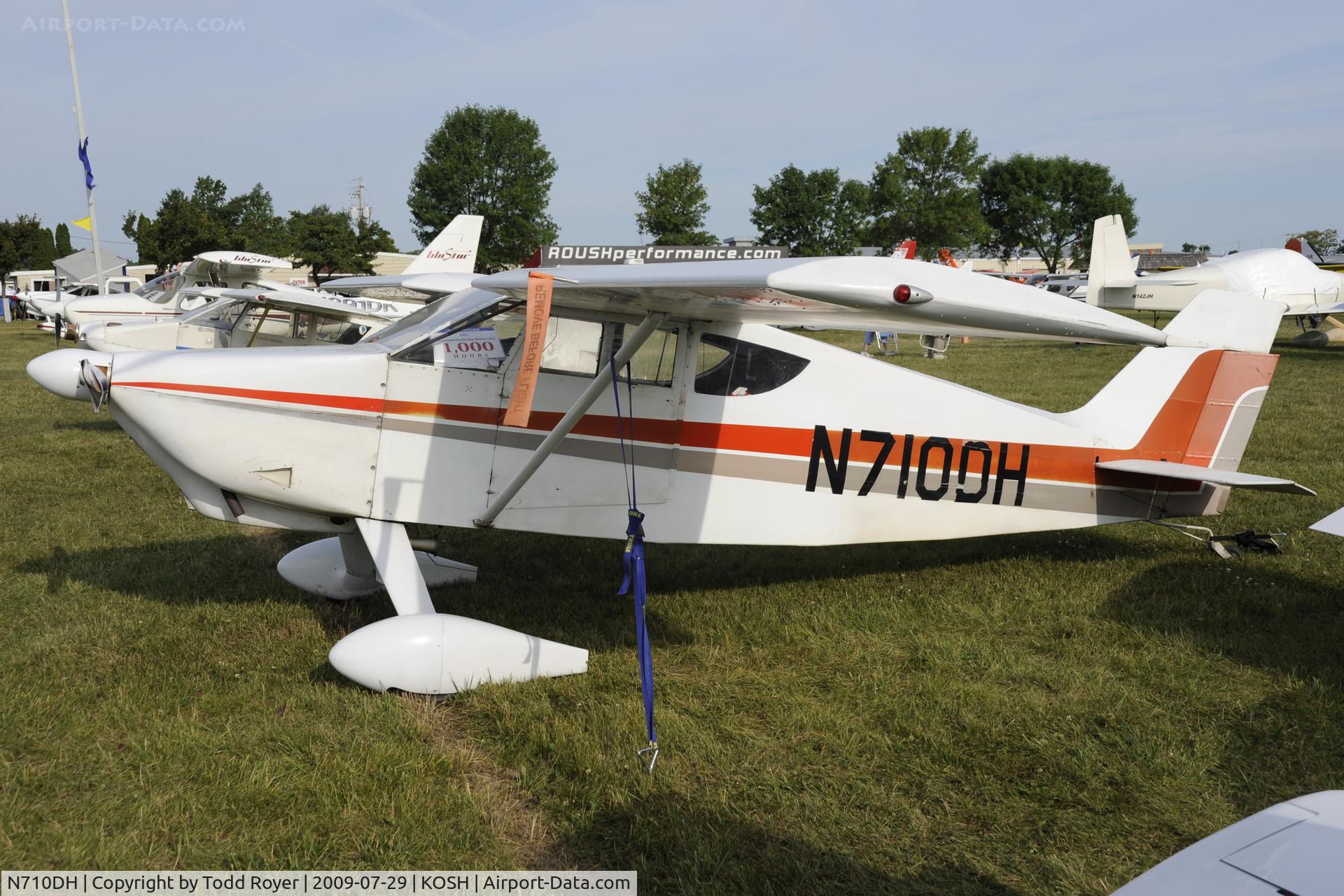 N710DH, 1976 Wittman W-8 Tailwind C/N 100, EAA AIRVENTURE 2009