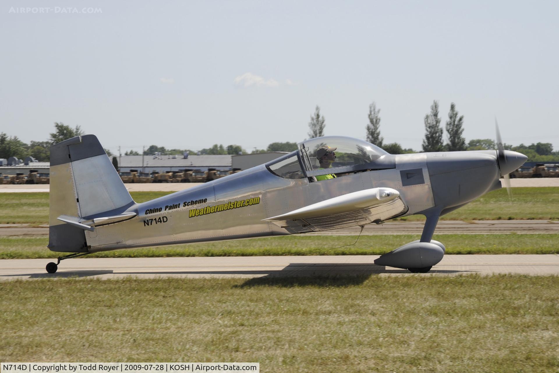 N714D, 2004 Vans RV-7 C/N 70379, EAA AIRVENTURE 2009