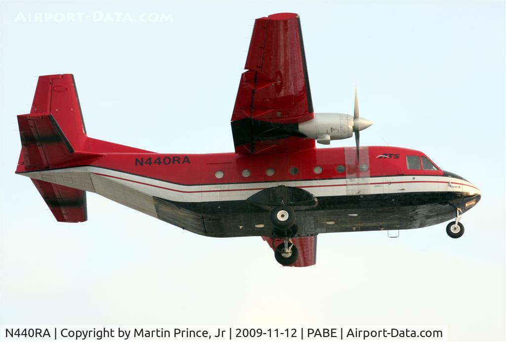 N440RA, CASA C-212-CC C/N 174, ATS Casa 212 landing runway 18