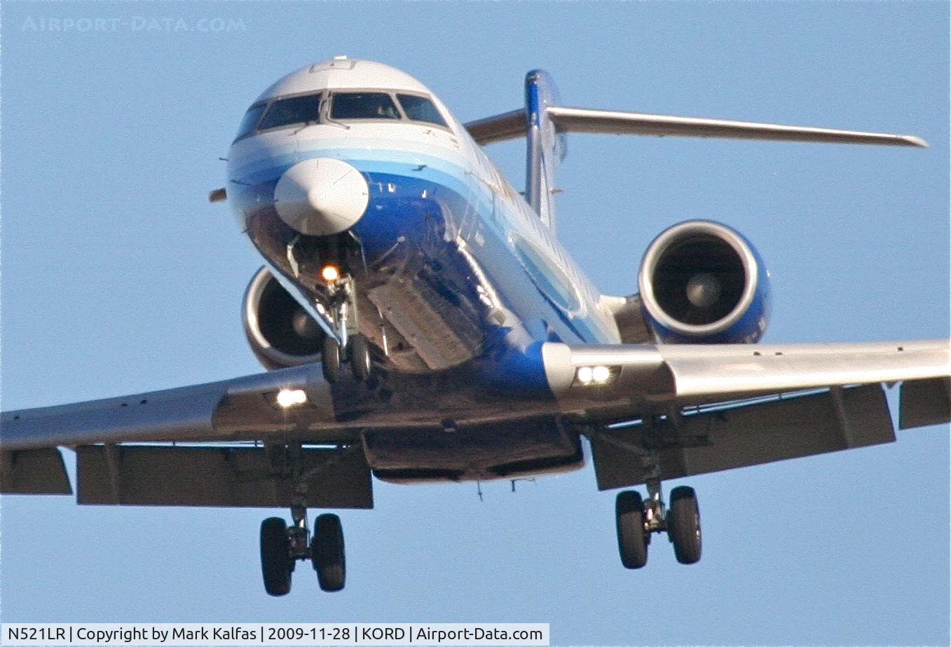 N521LR, 2006 Canadair CL-600 2C10 CRJ-701ER C/N 10261, Mesa Airlines CRJ-701, ASH7238 arriving 27L from KBUF.