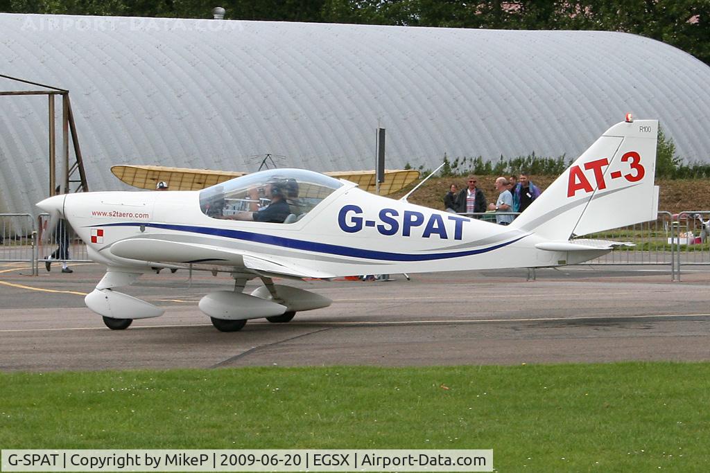 G-SPAT, 2003 Aero AT-3 R100 C/N AT3-008, Pictured during the 2009 Air Britain fly-in.