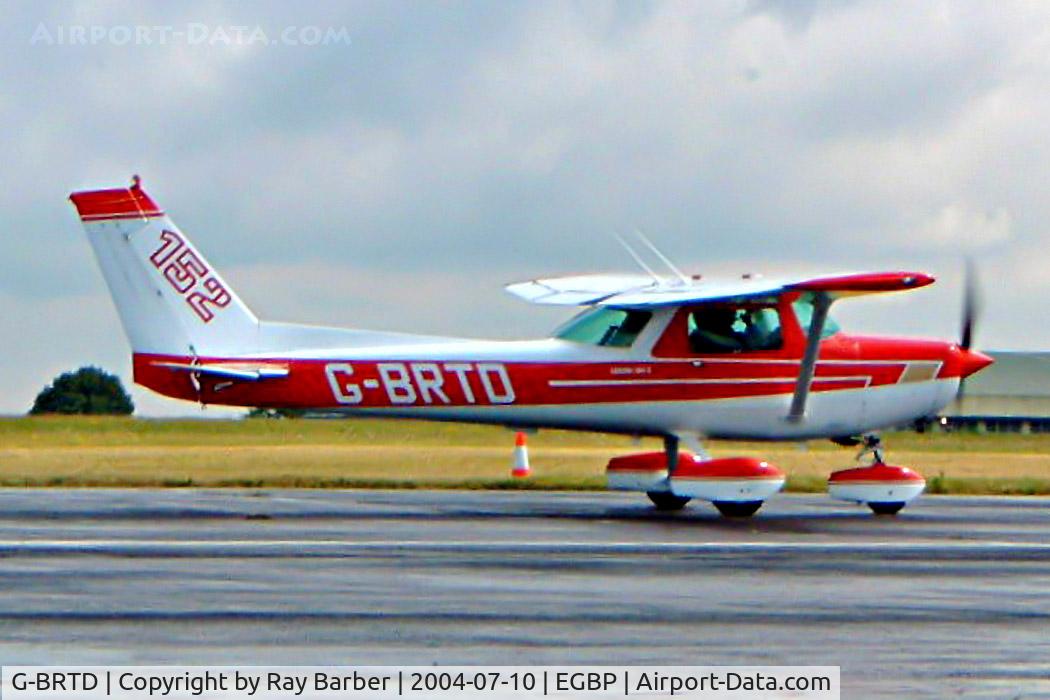 G-BRTD, 1977 Cessna 152 C/N 152-80023, Seen at the PFA Fly in 2004 Kemble UK.