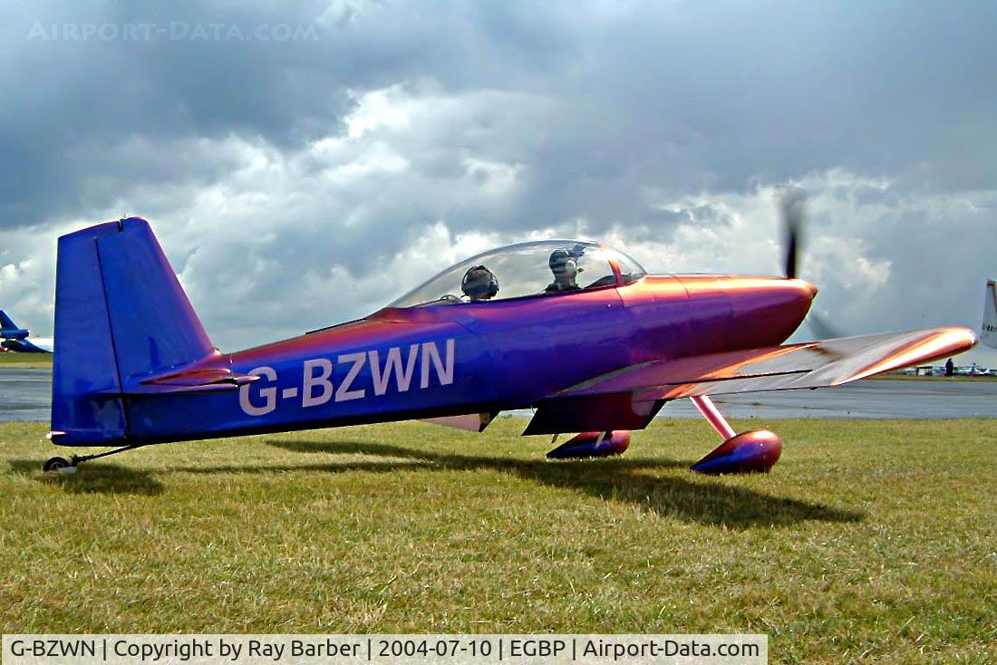 G-BZWN, 2001 Vans RV-8 C/N PFA 303-13692, Van's RV-8 [PFA 303-13692] Kemble~G 10/07/2004. Seen at the PFA Fly in 2004 Kemble UK.