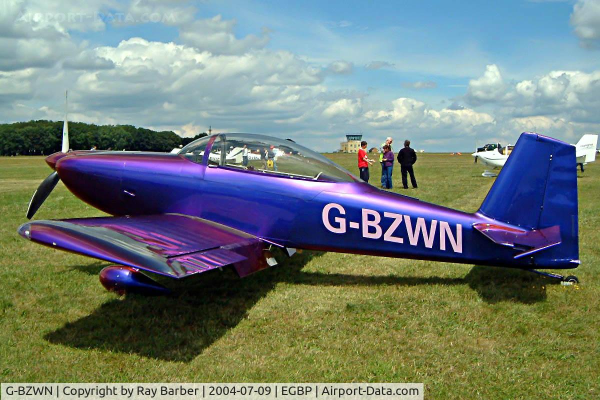 G-BZWN, 2001 Vans RV-8 C/N PFA 303-13692, Van's RV-8 [PFA 303-13692] Kemble~G 09/07/2004. Seen at the PFA Fly in 2004 Kemble UK.