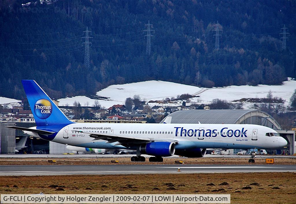 G-FCLI, 1995 Boeing 757-28A C/N 26275, Leaving Austria westwards to Manchester