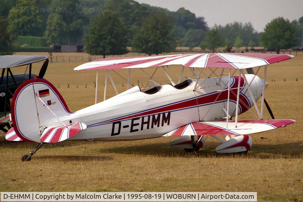 D-EHMM, Great Lakes 2T-1 Sport Trainer C/N 0762, Great Lakes 2T-1A-2 Sport Trainer. At the De Havilland Moth Rally held in the grounds of Woburn Abbey.