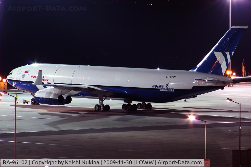RA-96102, 1997 Ilyushin Il-96-400T C/N 97693201002, 