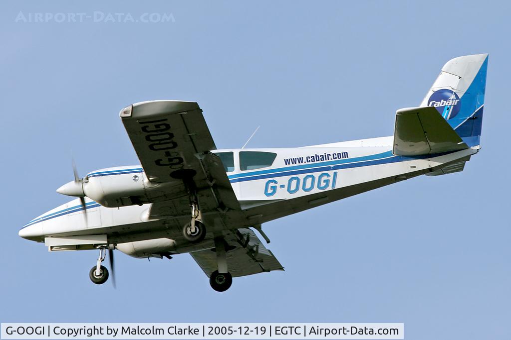 G-OOGI, 1978 Gulfstream American GA-7 Cougar C/N GA7-0077, Gulfstream American GA-7 Cougar at Cranfield Airport in 2005.