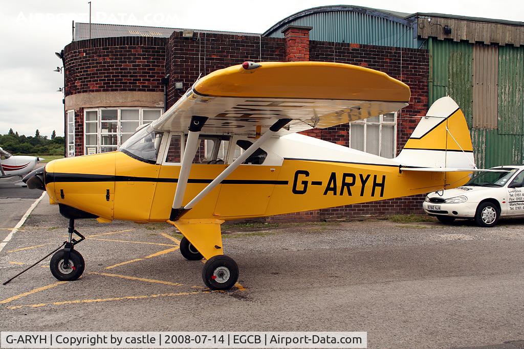 G-ARYH, 1959 Piper PA-22-160 Tri Pacer C/N 22-7039, seen @ Barton
