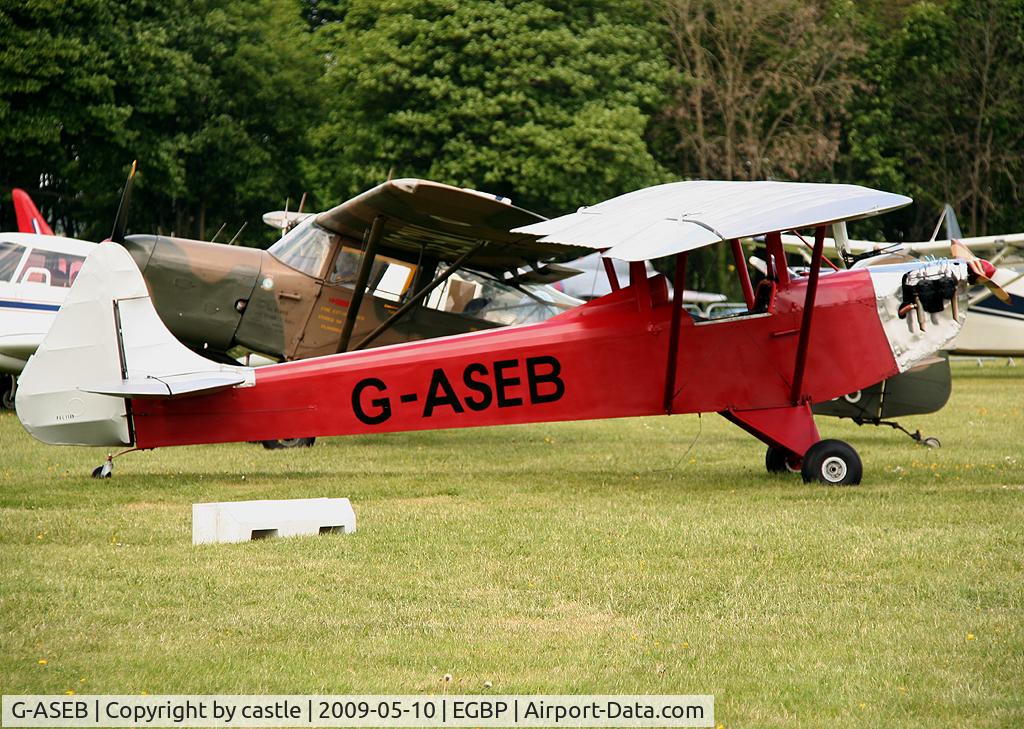 G-ASEB, 1963 Luton LA4A Minor C/N PAL 1149, seen @ Kemble vintage flyin
