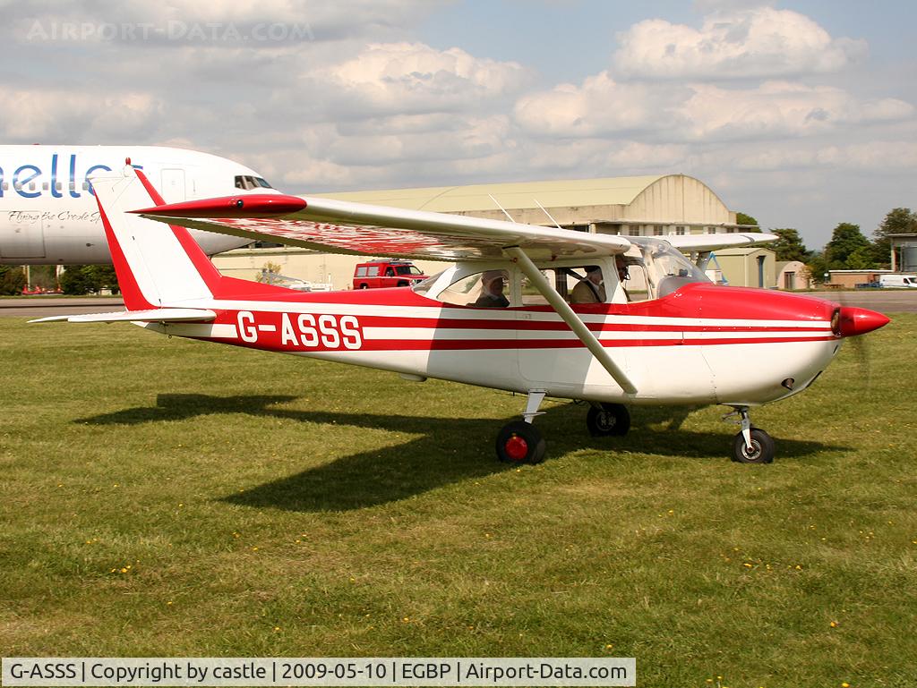 G-ASSS, 1964 Cessna 172E C/N 172-51467, seen @ Kemble vintage flyin