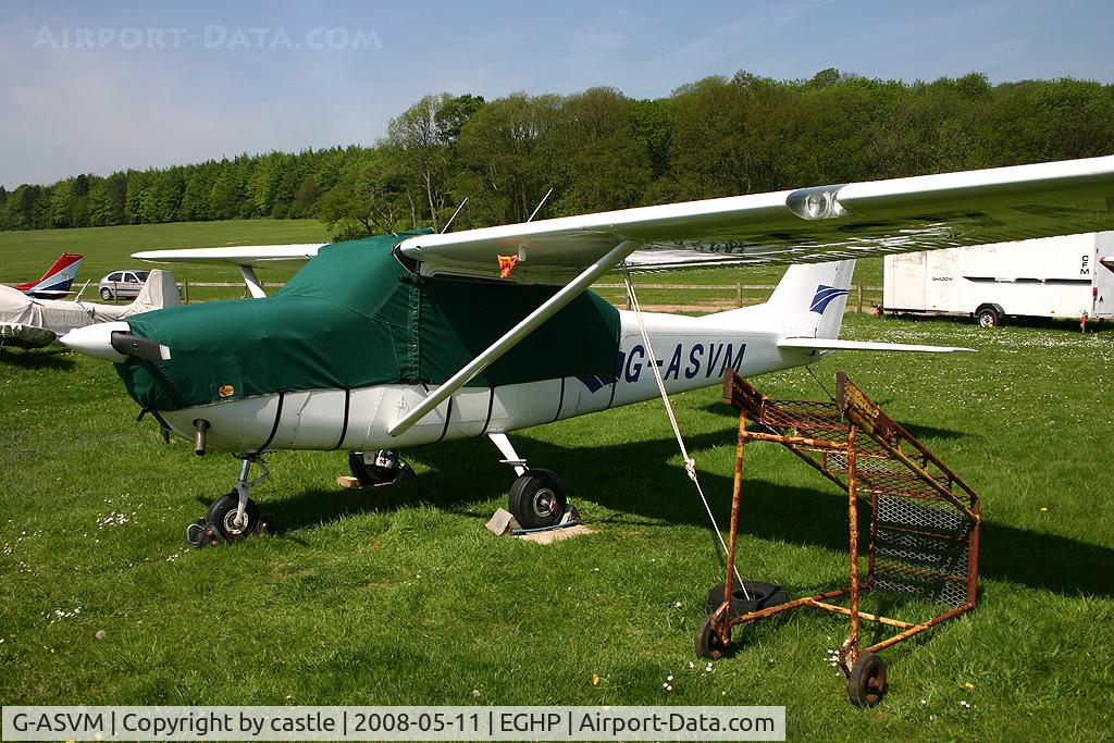 G-ASVM, 1964 Reims Cessna F172E Skyhawk C/N 0077, seen @ Popham