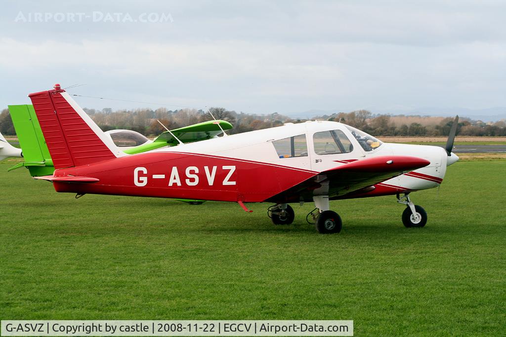 G-ASVZ, 1964 Piper PA-28-140 Cherokee C/N 28-20357, seen @ Sleap