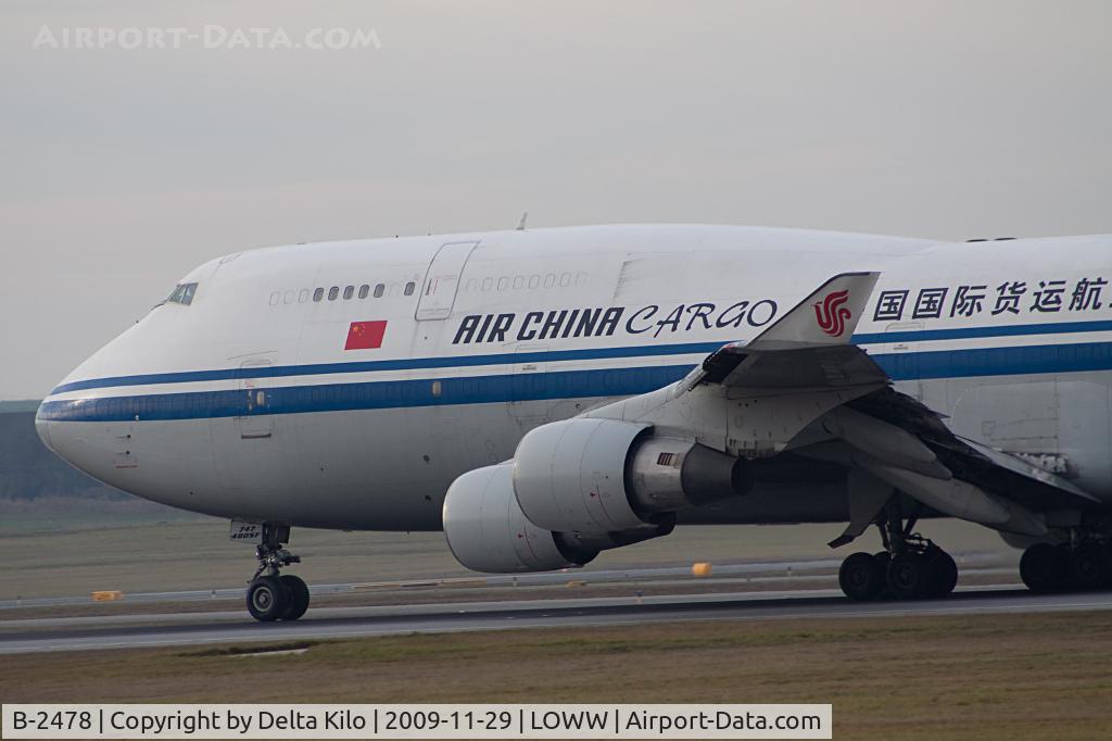 B-2478, 1991 Boeing 747-433M C/N 25075, Air China Cargo
