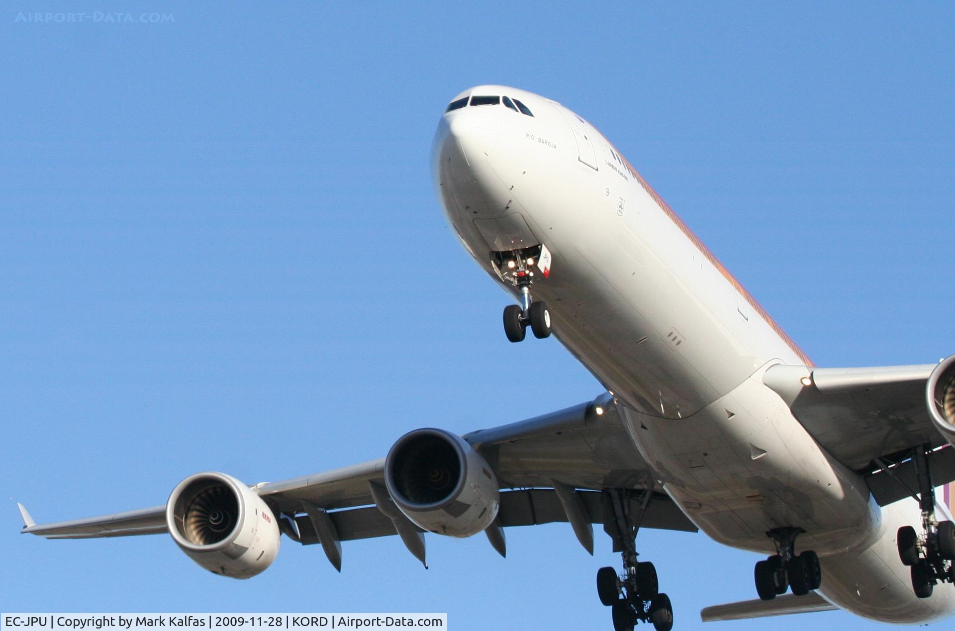 EC-JPU, 2006 Airbus A340-642 C/N 744, Iberia A-340-642 