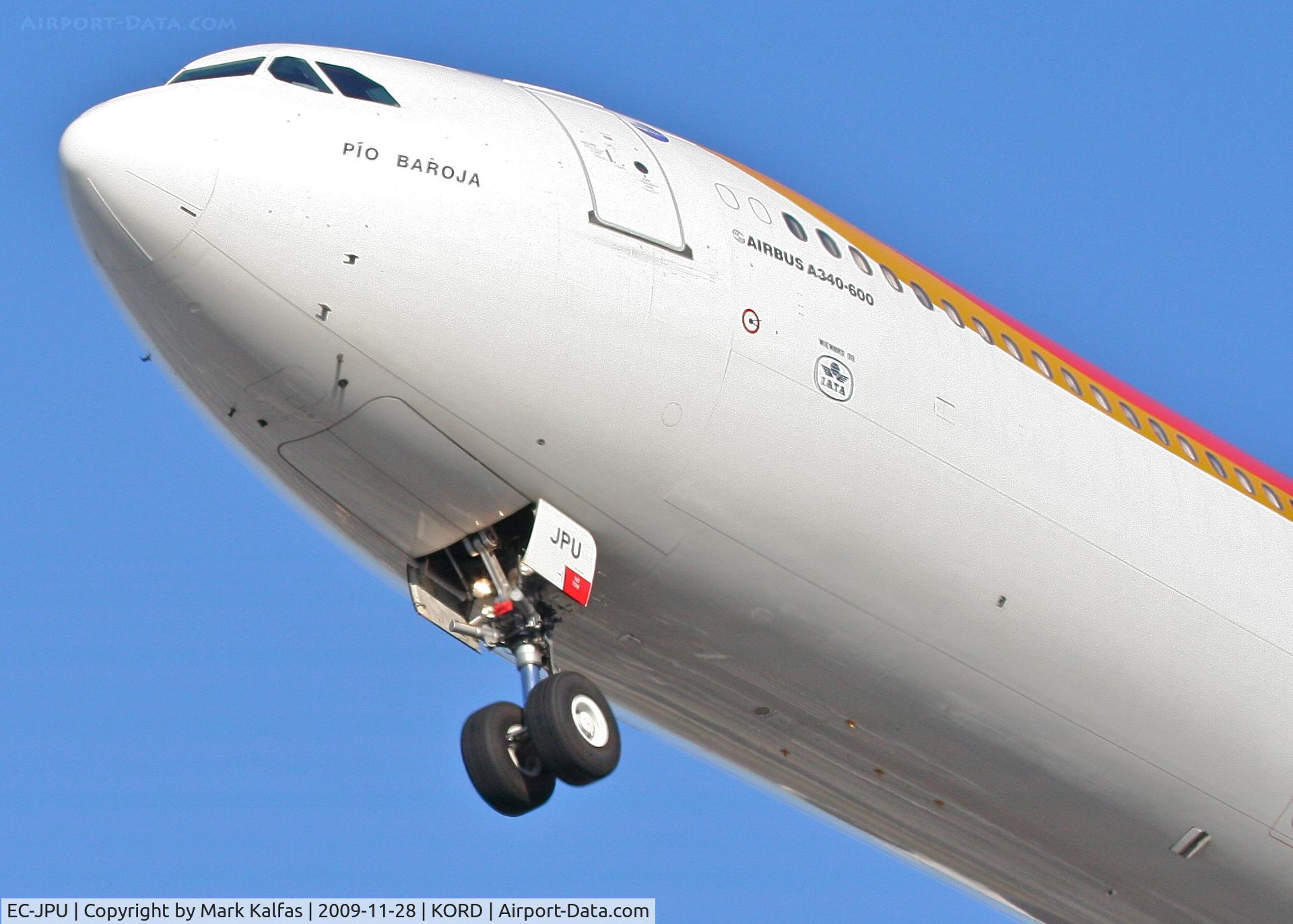 EC-JPU, 2006 Airbus A340-642 C/N 744, Iberia A-340-642 