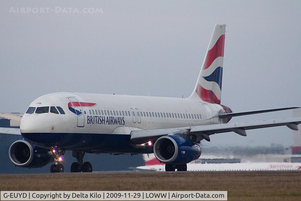 G-EUYD, 2008 Airbus A320-232 C/N 3726, British Airways
