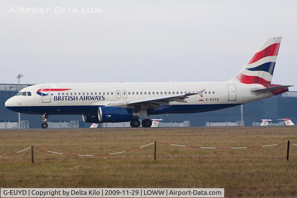 G-EUYD, 2008 Airbus A320-232 C/N 3726, British Airways