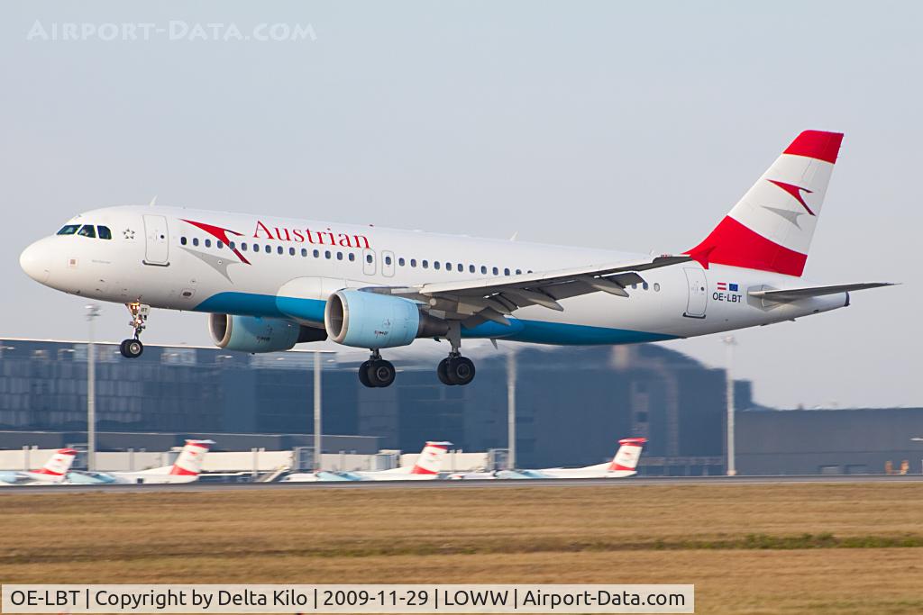 OE-LBT, 2000 Airbus A320-214 C/N 1387, AUSTRIAN AIRLINES