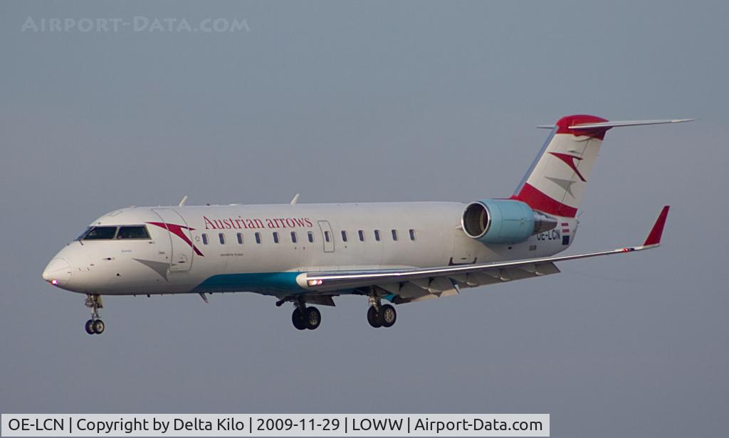 OE-LCN, 2000 Canadair CRJ-200LR (CL-600-2B19) C/N 7365, AUSTRIAN ARROWS