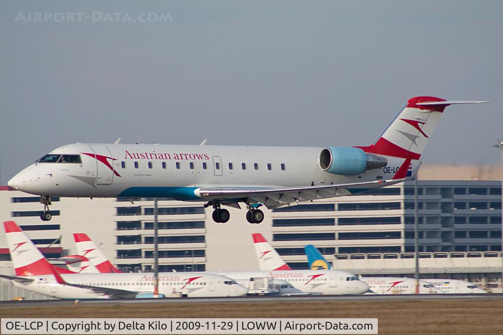 OE-LCP, 2001 Canadair CRJ-200LR (CL-600-2B19) C/N 7480, AUSTRIAN ARROWS