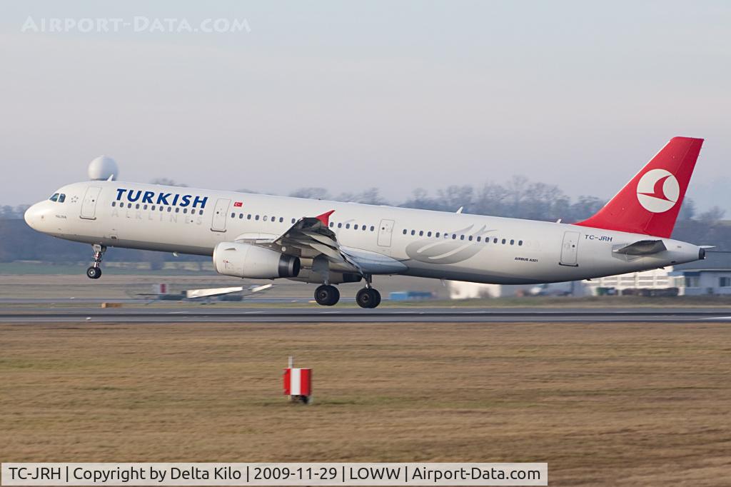 TC-JRH, 2008 Airbus A321-231 C/N 3350, Turkish Airlines