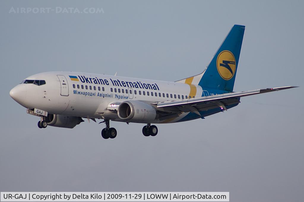 UR-GAJ, 1992 Boeing 737-5Y0 C/N 25192/2262, UKRAINE B737