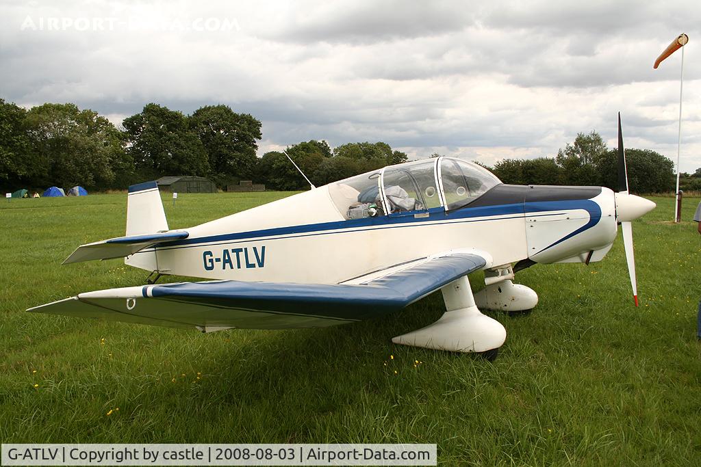 G-ATLV, 1960 Wassmer (Jodel) D-120 Paris Nice C/N 224, seen @ Stoke Golding