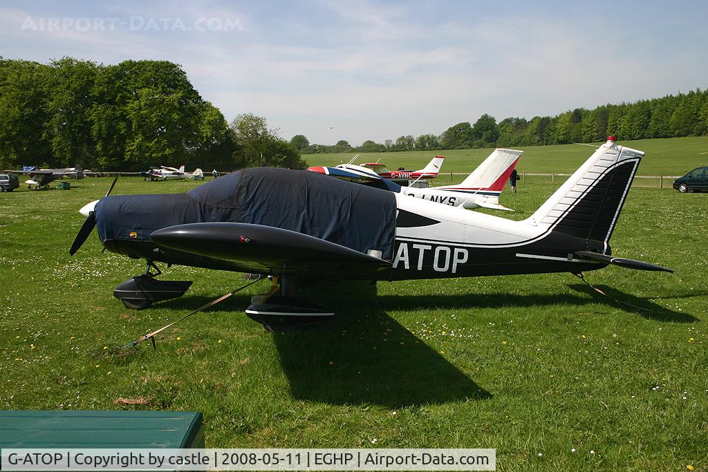 G-ATOP, 1966 Piper PA-28-140 Cherokee C/N 28-21682, seen @ Popham