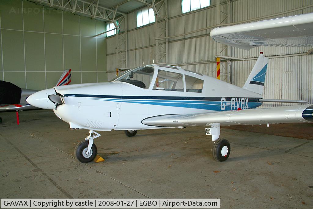 G-AVAX, 1966 Piper PA-28-180 Cherokee C/N 28-3798, seen @ Wloverhampton