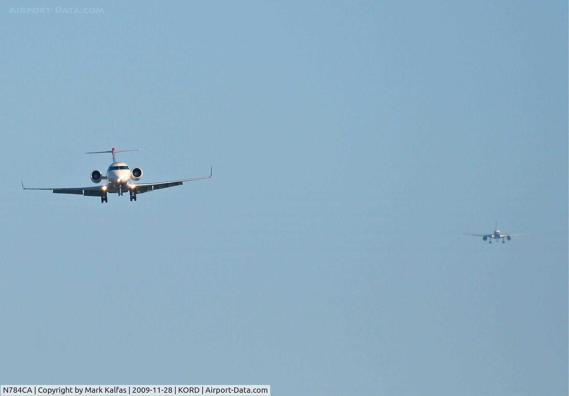 N784CA, 1999 Bombardier CRJ-100ER (CL-600-2B19) C/N 7319, Comair CL-600-2B19, COM1574 arriving 27L from KCVG.