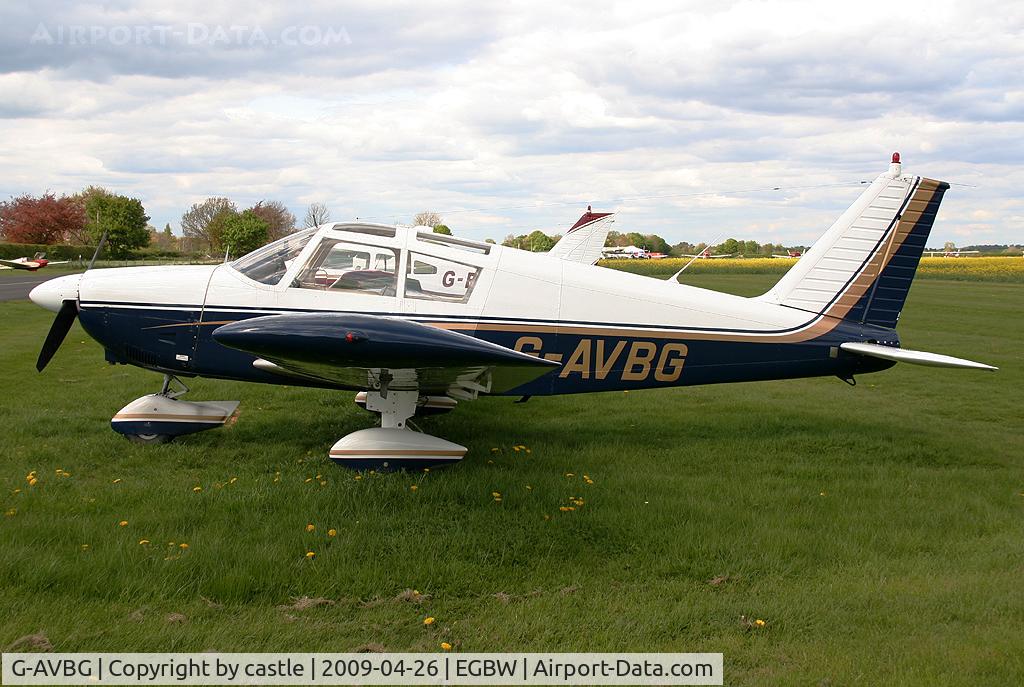 G-AVBG, 1966 Piper PA-28-180 Cherokee C/N 28-3801, seen @ Wellesbourne Mountford