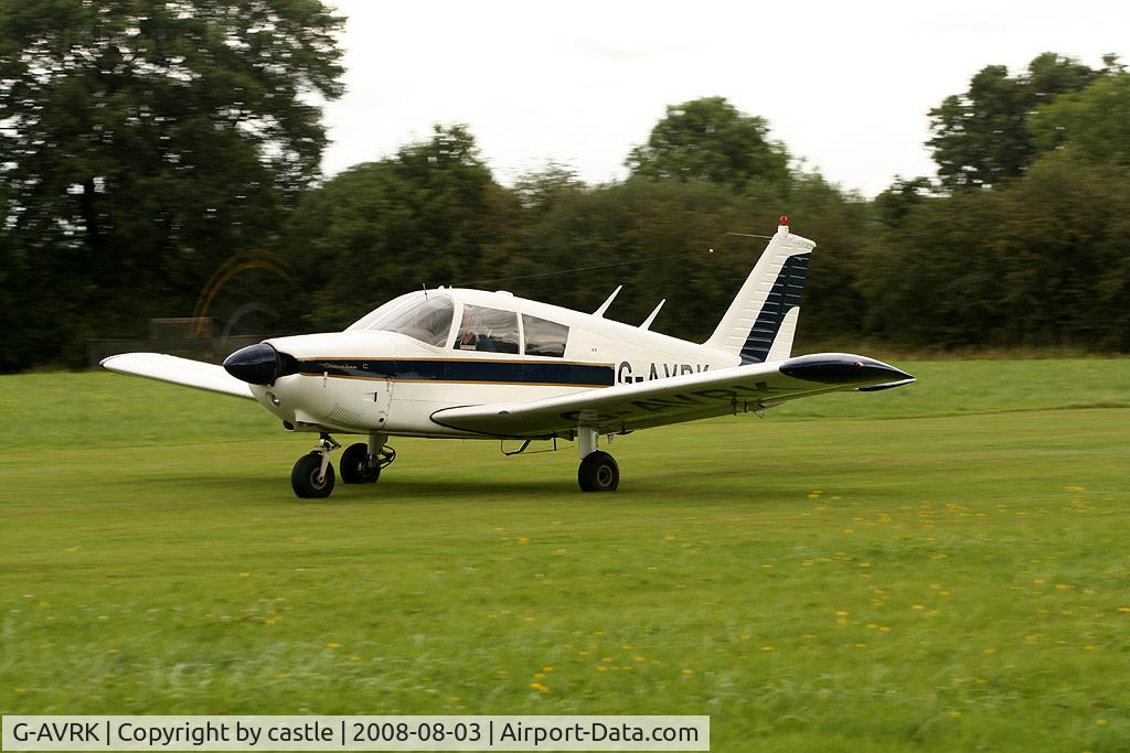 G-AVRK, 1967 Piper PA-28-180 Cherokee C/N 28-4041, seen @ Stoke Golding