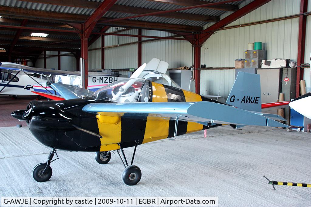 G-AWJE, 1968 Tipsy T-66 Nipper Mk 3 C/N S121, seen @ Breighton