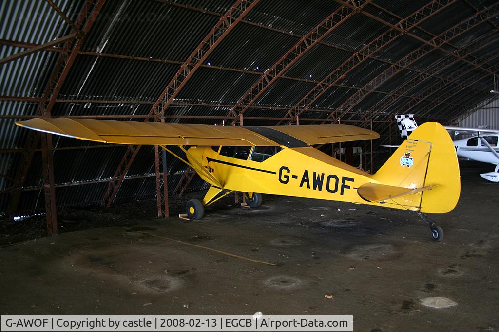 G-AWOF, 1948 Piper PA-17 Vagabond C/N 15-227, seen @ Barton