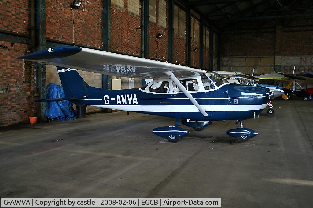 G-AWVA, 1968 Reims F172H Skyhawk C/N 0597, seen @ Barton