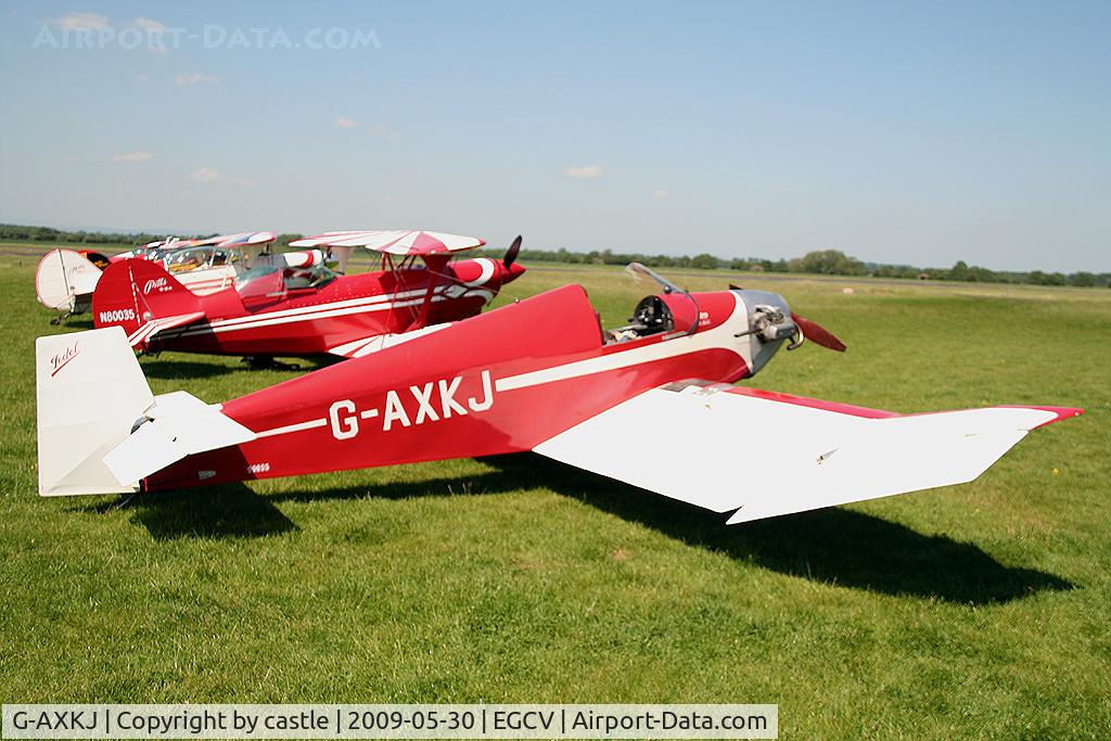 G-AXKJ, 1970 Jodel D-9 Bebe C/N PFA 941, seen @ Sleap