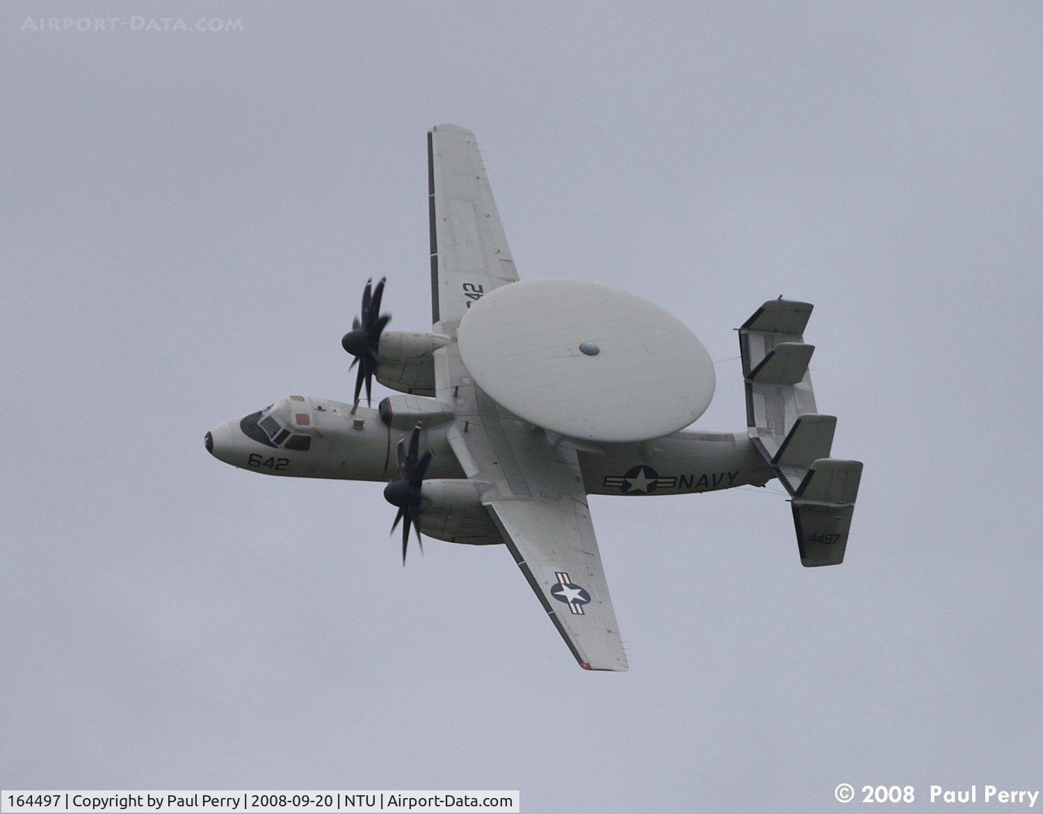 164497, Northrop Grumman E-2C Hawkeye C/N A163, Nice photo pass