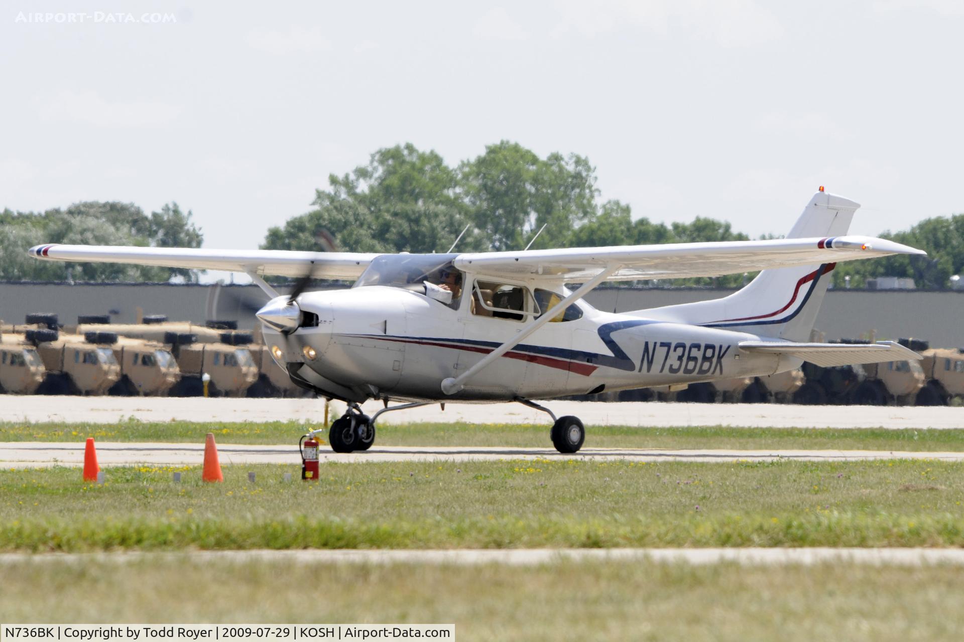 N736BK, 1978 Cessna R182 Skylane RG C/N R18200715, EAA AIRVENTURE 2009