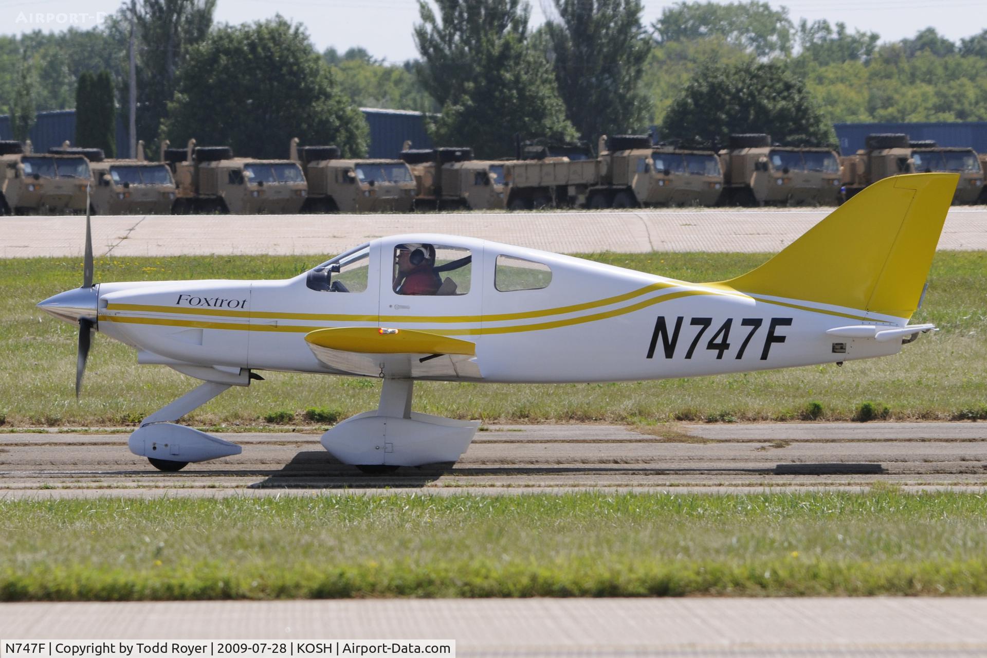 N747F, 2001 Team Tango Foxtrot C/N F001, EAA AIRVENTURE 2009