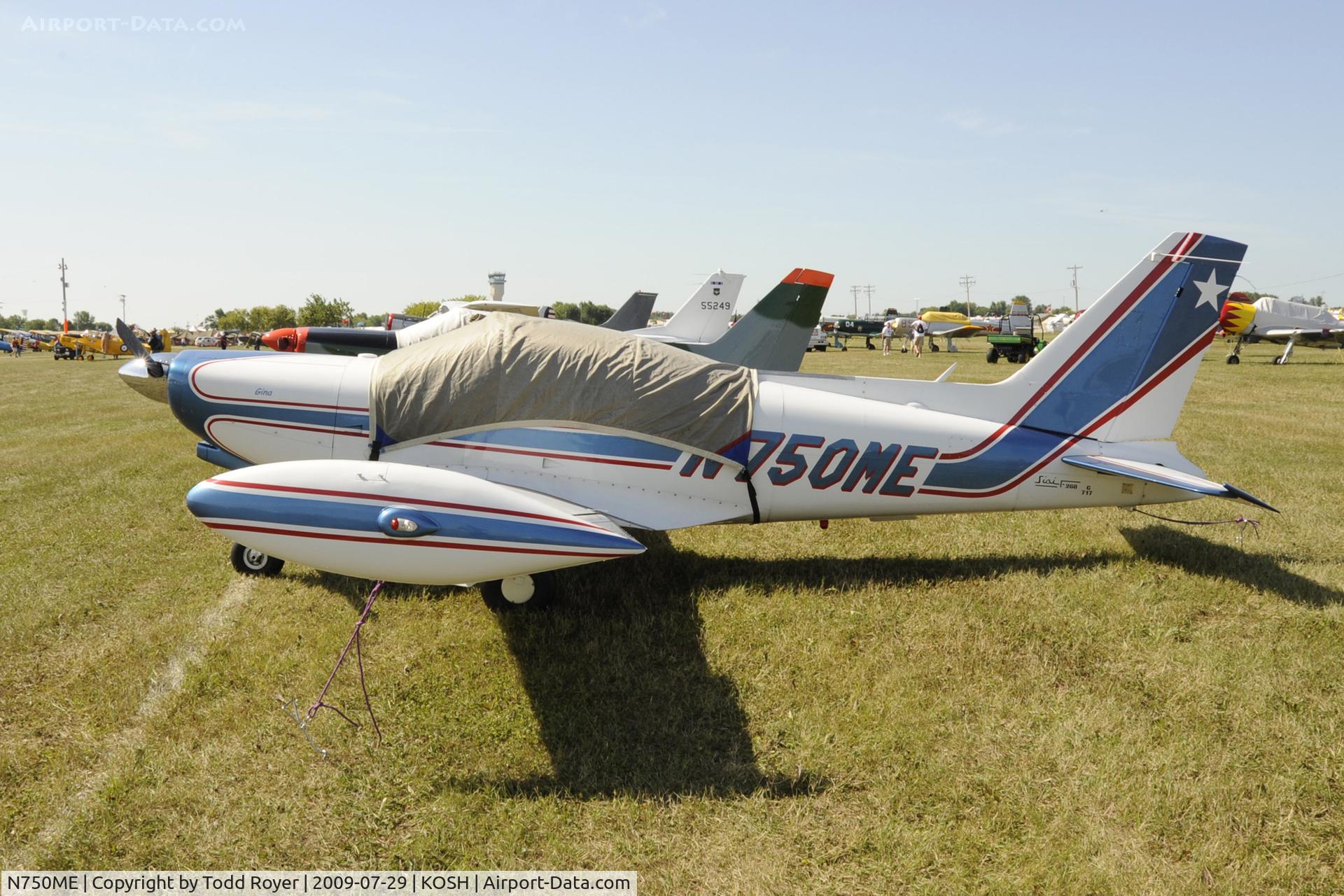 N750ME, 1983 SIAI-Marchetti SF-260 C/N 717, EAA AIRVENTURE 2009