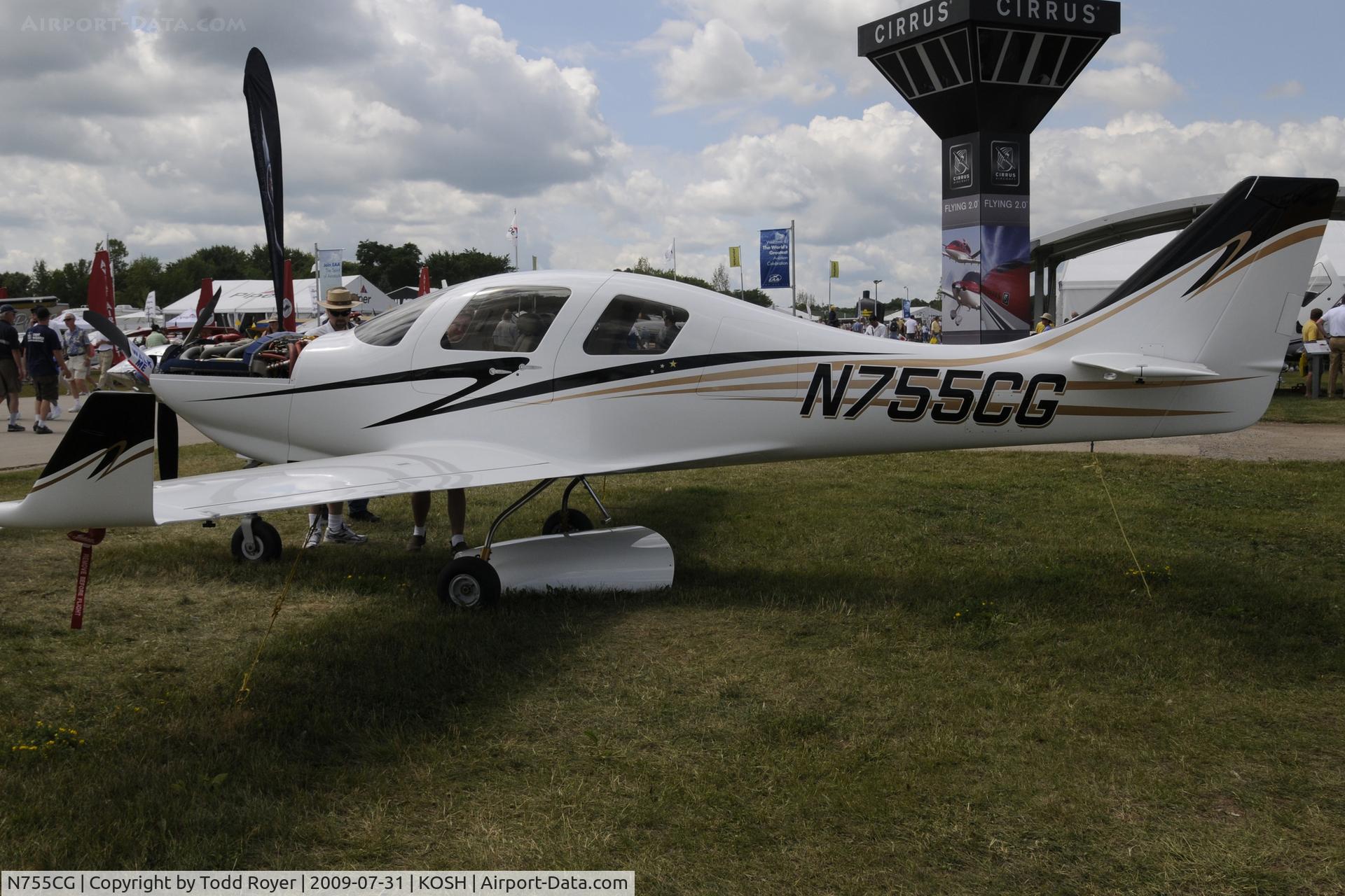 N755CG, 2004 Lancair IV-P C/N LIV-393A-SFB, EAA AIRVENTURE 2009