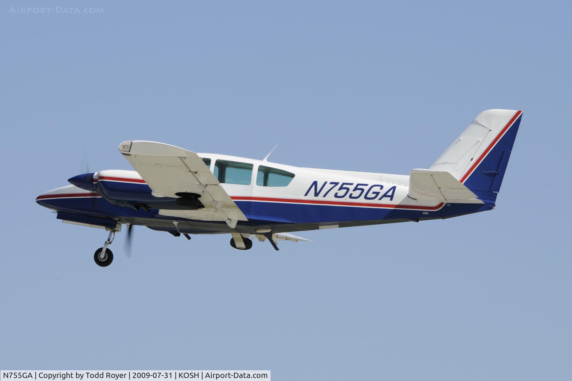 N755GA, 1978 Grumman American GA-7 Cougar C/N GA7-0046, EAA AIRVENTURE 2009