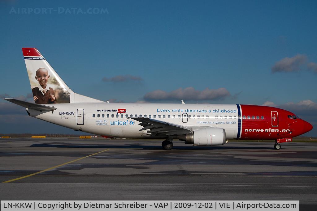 LN-KKW, 1989 Boeing 737-3K9 C/N 24213, Norwegian Boeing 737-300