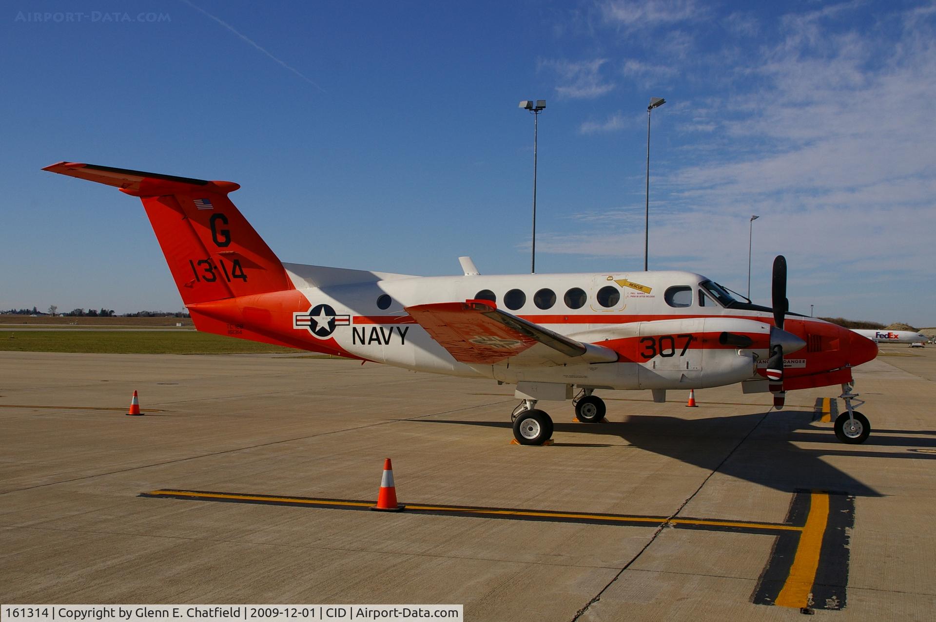 161314, Beech TC-12B Huron C/N BJ-31, Sitting on the PS Air ramp
