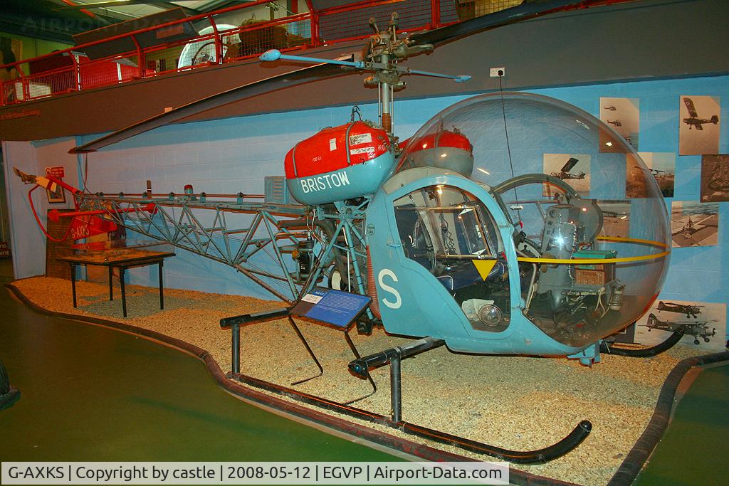 G-AXKS, 1969 Westland AB-47G-4A C/N WA723, seen @ Middle Wallop
