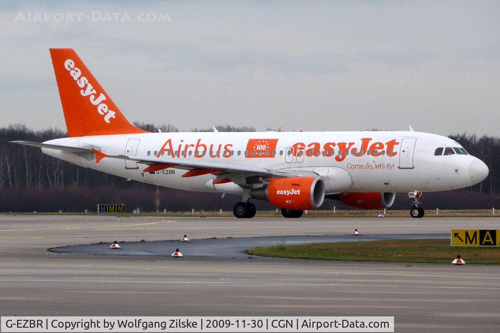 G-EZBR, 2007 Airbus A319-111 C/N 3088, visitor