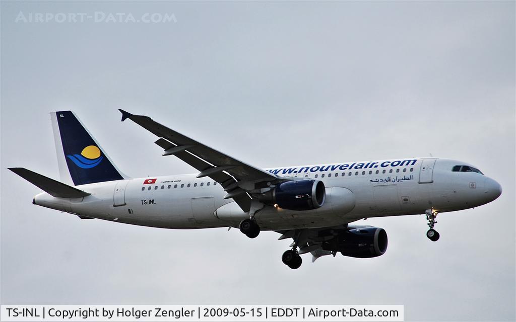 TS-INL, 1993 Airbus A320-211 C/N 400, Arrival from Tunesia